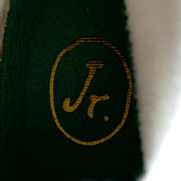 JACK ROGERS Miss Chloe Glitter Platinum Leather Rubber Boots - Picture 10 of 12